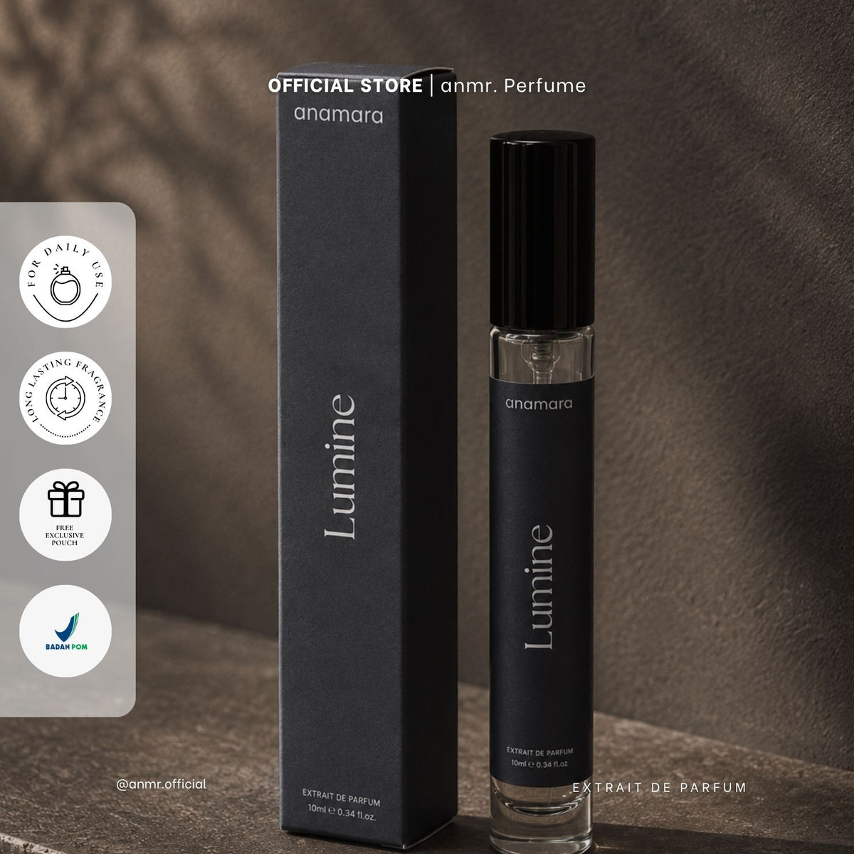 anmr. Special Edition Parfum 10ml Extrait de Parfum Unisex | Bloom Solace Lumine Mijaké | Premium Fragrance